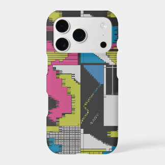Bold 80s Abstract Geometric Pattern