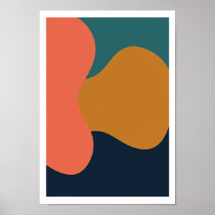 Bold Abstract Color Art Print