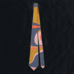 Bold Abstract Marbled Bold Design in Autumn Colour Tie<br><div class="desc">Add a pop of colour to your outfit with this Abstract Marbled Bold Artwork in Autumn Colours neck tie. Just click customise to add text. Contact me with any questions or requests.</div>