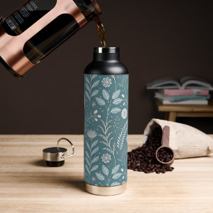 Bold Abstract Texture 32 oz Stylish Water Bottle