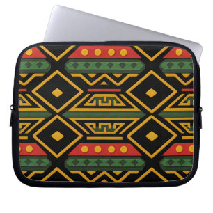 Bold African Print  Laptop Sleeve