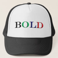 Bold Ambition Typograph Colourful Assertive Letter