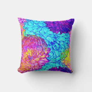 Bold and Beautiful Floral Patterns Art Cushion