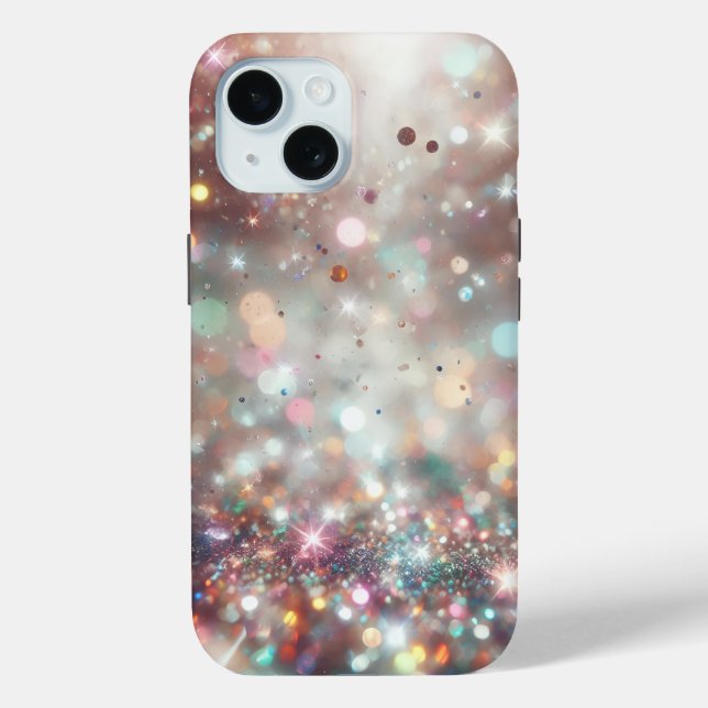 Bold and Beautiful Glitter Phone Cases (Back)