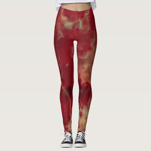 Bold and Beautiful Printed Best Leggings (Front)