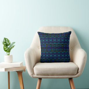 Bold and Blue Cushion