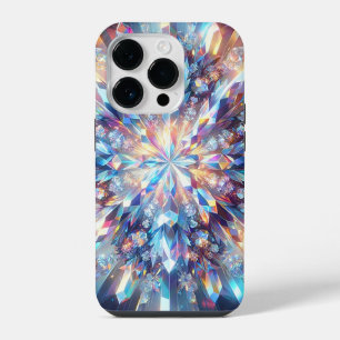 Bold and Bright Holographic Crystal iPhone 14 Pro Case