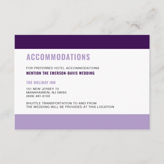 Bold and Colourful Enclosure Card (Front)