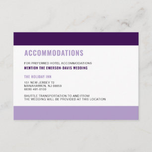 Bold and Colourful Enclosure Card