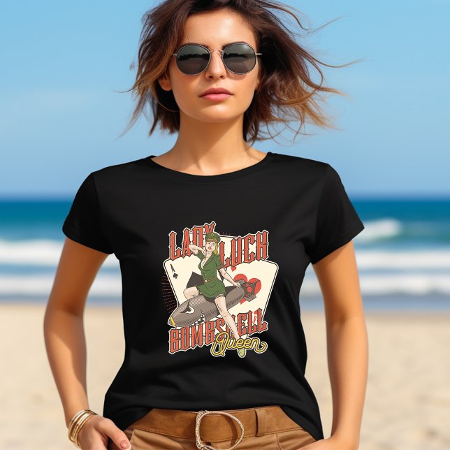 Bold and Confident Style: Bombshell Queen T-Shirt (Creator Uploaded)