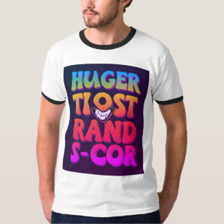 "Bold and Edgy Men's T-shirt with Statement Slogan