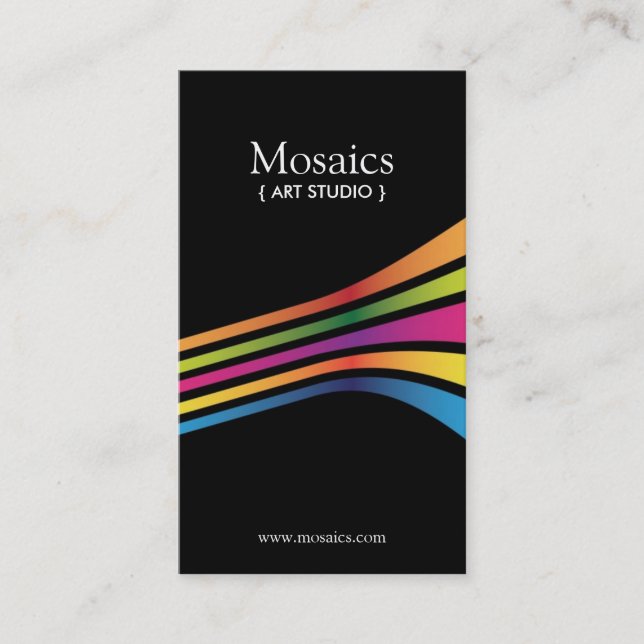 Bold and Modern Business Cards (Front)