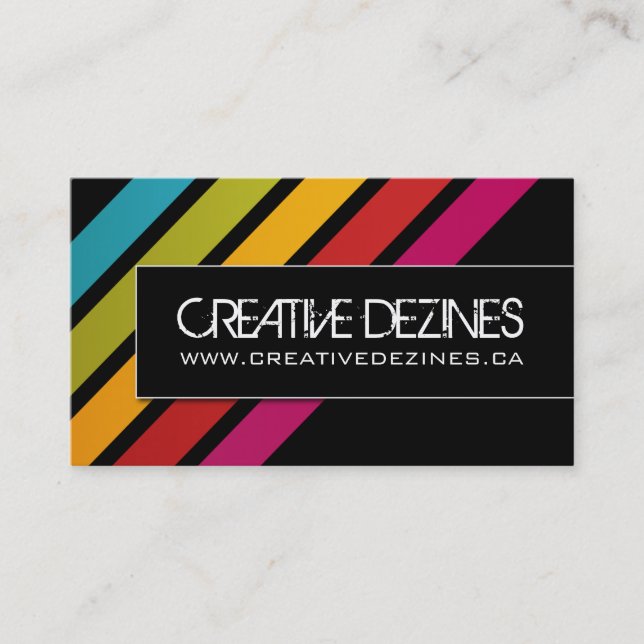 Bold and Modern Business Cards (Front)