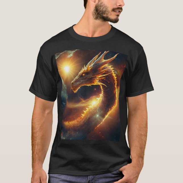 Bold and Mythical Style for Fantasy Lovers T-Shirt (Front)