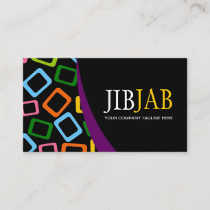 Bold and Vibrant Business Card