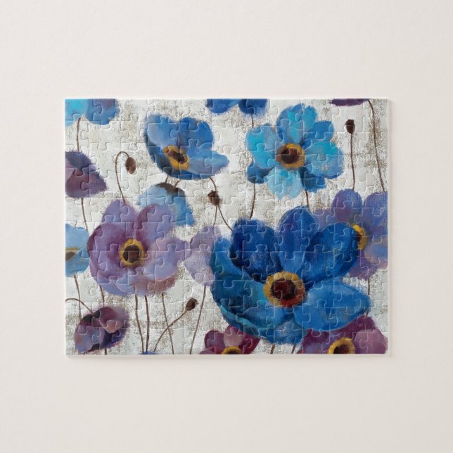 Bold Anemones Jigsaw Puzzle (Horizontal)