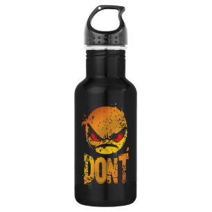 Bold Angry Emoji with 'DON'T' Text 532 Ml Water Bottle