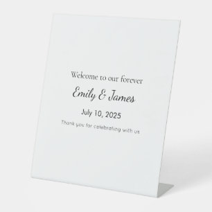 Bold Baby Shower Welcome Sign – Funny Wow Factor