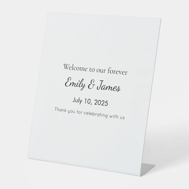 Bold Baby Shower Welcome Sign – Funny Wow Factor (Front)