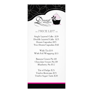 Bold Bakery Rack Card