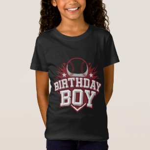 Bold Baseball Birthday T-Shirt
