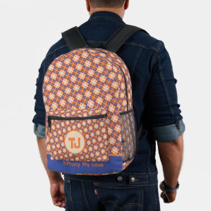Bold Basketball High School School Backpack