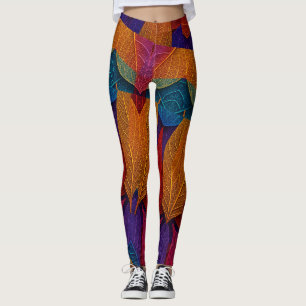 Bold & Beautiful colourful "Ratti_Creative_Arts" Leggings