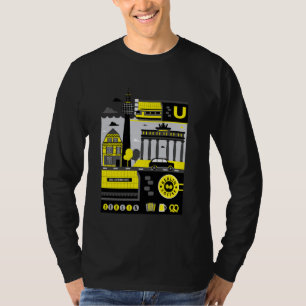 Bold Berlin Landmark Urban Art T-Shirt