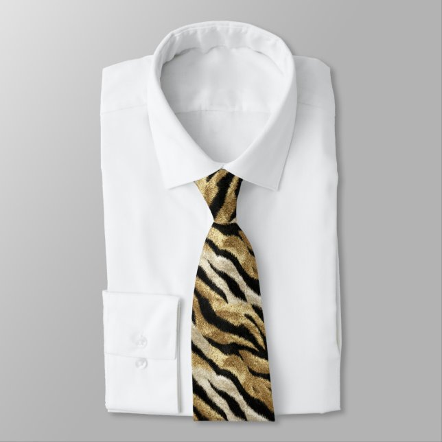 Bold Best Gifts For Men Exotic Stripe Tie (Tied)