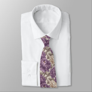 Bold Birthday Gifts For Husband Peonies Tie