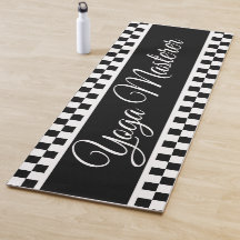 Bold Black And White Check