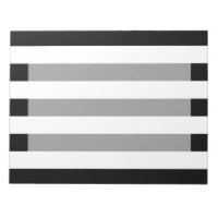 Bold Black And White Horizontal Stripes