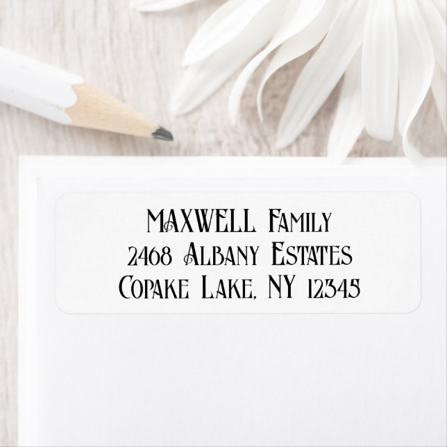 Bold Black Elegant Typography Family Name (Insitu)