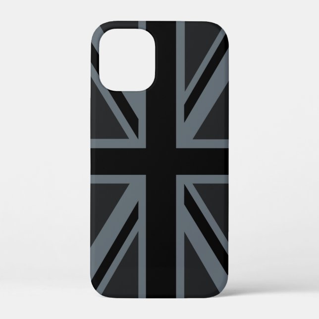 Bold Black Union Jack Case-Mate iPhone Case (Back)