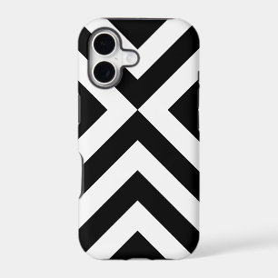 Bold Black White Chevrons Pattern