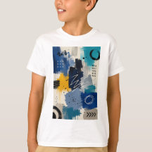 Bold Blue Abstract Energy