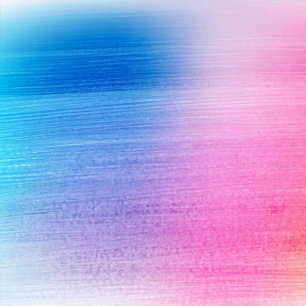 Bold Blue-Pink Artistic Wash  Wrapping Paper Sheet