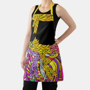 BOLD BOHO BRAID Design  Apron
