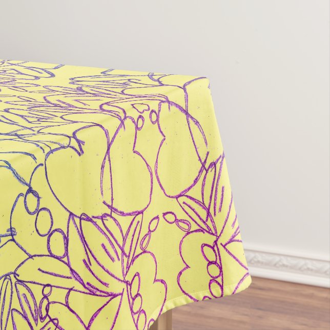 Bold Bountiful Blossoms  Tablecloth (In Situ)