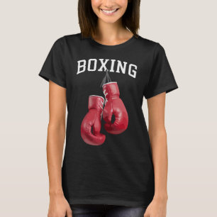 Bold Boxing Gloves Boxing Kickboxing Boxing Lover T-Shirt