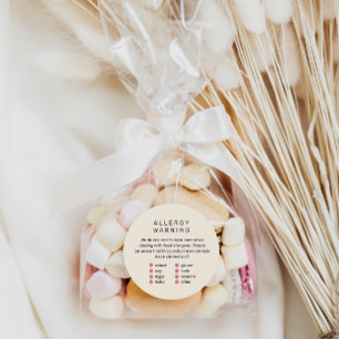 Bold Brand-Ready Bakery Allergen Label