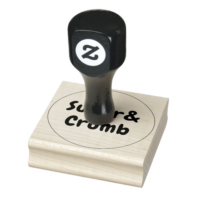 Bold Brand-Ready Bakery with logo Rubber Stamp (Stamp)