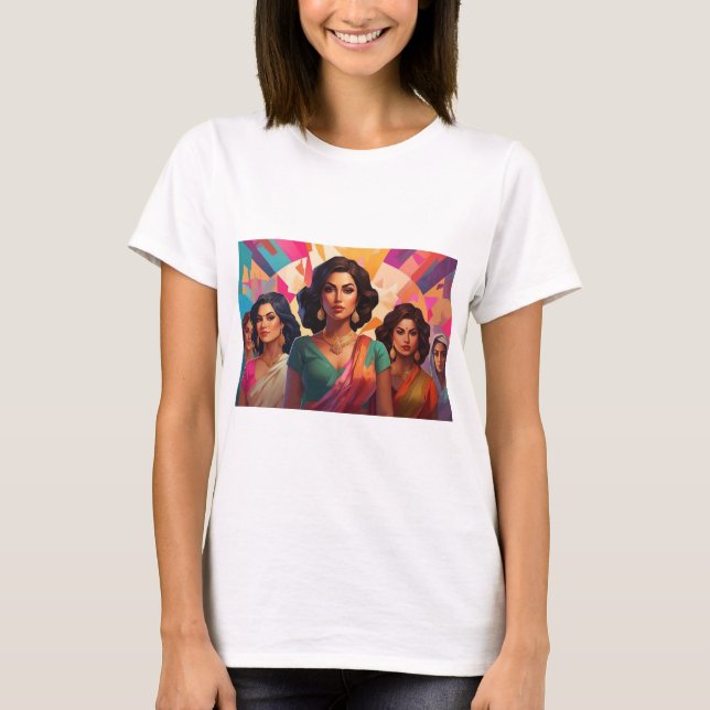 Bold & Brave: Women's Empowerment Tee Collection (Front)