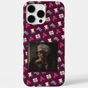 Bold Bridal Shower Gifts Christmas Pattern iPhone 16 Pro Max Case