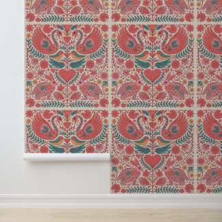 Bold Bright Animal Maximalist Wallpaper