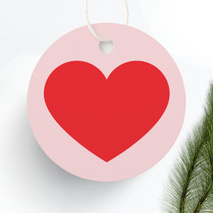 BOLD bright colourful MODERN christmas holiday Favour Tags