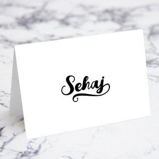 Bold Brush Script J Swash Name Place Cards