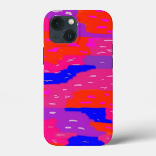 Bold Brushstrokes Abstract Print  iPhone 13 Mini Case