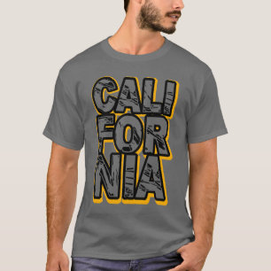Bold California Graphic T-Shirt Design