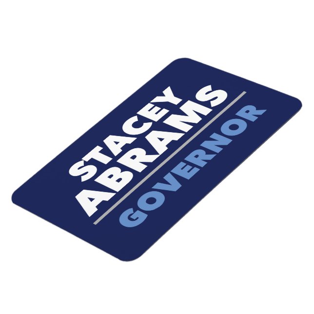 Bold car magnet - Stacey Abrams for GA Governor (Left Side)